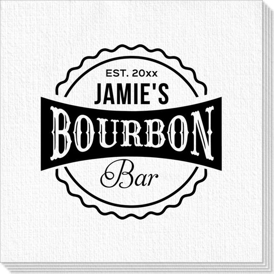 My Bourbon Bar Deville Napkins